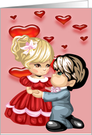 Adorable Be My Valentine Card
