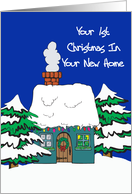 1st Christmas In A New Home Card