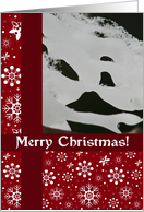Snow Smile Merry Christmas Card