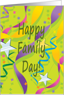 Happy Family Day Card