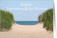 Godfather Beach Retirement Card