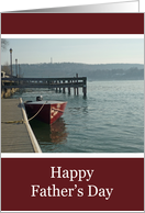Fishing Boat Fathers Day Card