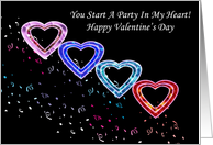 You Start A Party In My Heart! card