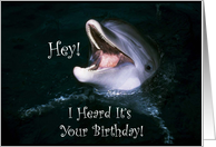 I Heard It’s Your Birthday! card