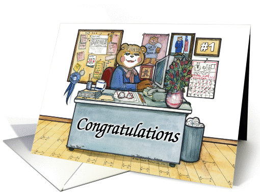 Secretary Congratulations card (1088890)