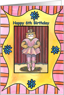 Ballet Birthday - 6th card