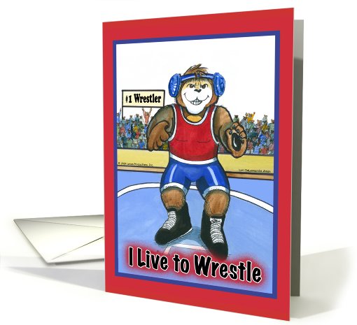 Wrestler card (220950)
