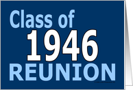 Class Reunion 1946 card