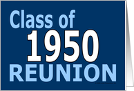 Class Reunion 1950 card