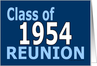Class Reunion 1954 card