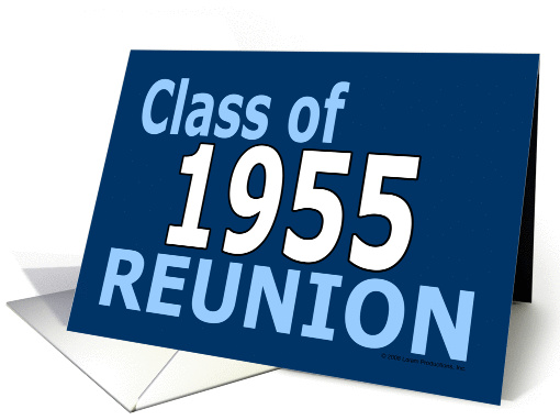 Class Reunion 1955 card (223125)