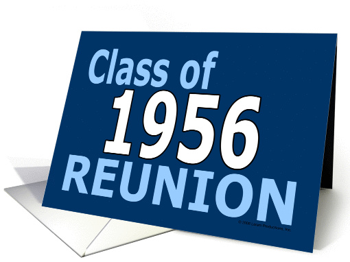 Class Reunion 1956 card (223127)