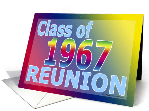 Class Reunion 1967 card (223149)
