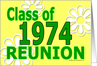 Class Reunion 1974 card