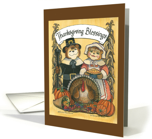 Thanksgiving Couple card (89196)