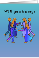 Group Hug - Be my (blank)? card