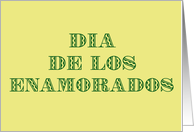 Dia De Los Enamorados card