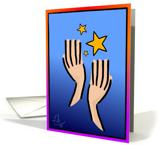 Reach for the stars card (108734)