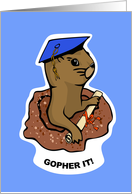 Gopher it, Graduate! card