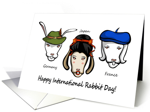 Happy International Rabbit Day card (1449238)
