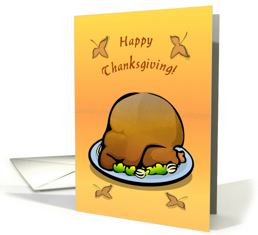 Happy Thanksgiving Turkey card (249437)