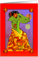 Year of the Dragon card