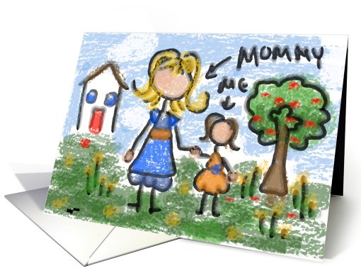 Mommy & Me card (417177)