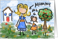 Mommy & Me card