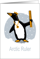 Penguin Ruler card
