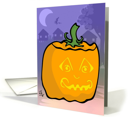 Happy Hallow's Eve card (99263)