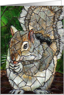 Blank Inside Squirrel card
