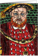 Blank Inside King Henry Viii card