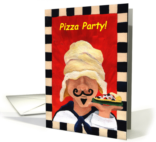 It's a pizza party! card (379206)