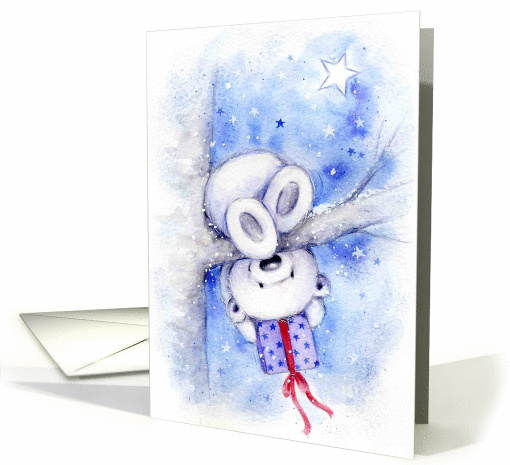  Christmas, birthday card (85542)