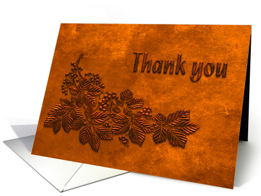 Thank you card (69328)