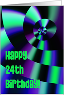 Happy 24th Birthday card