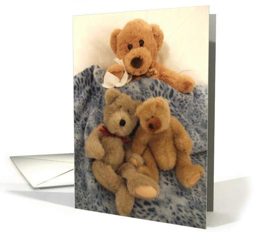Get Well Bear Buddies card (131129)
