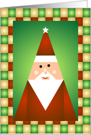 Santa Tree card