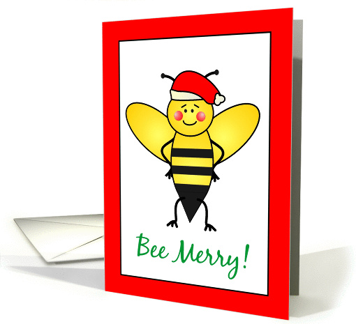 Bee Merry! card (117515)