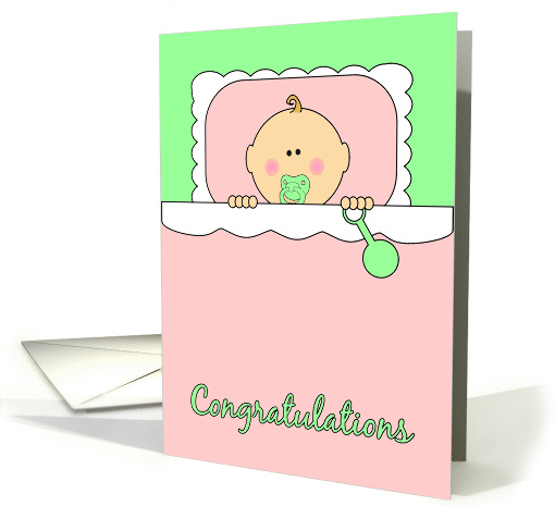 Congratulations-Girl card (124377)