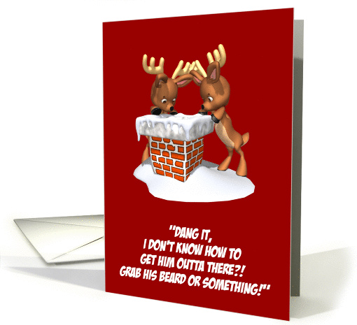 Reindeer Dilemma card (312539)