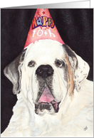 10th Tween Birthday Invite to benefit Animal Shelter card