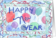 Happy New Year Party Invitation card