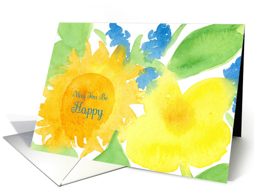 International Day of Happiness May You Be Happy March 20 card