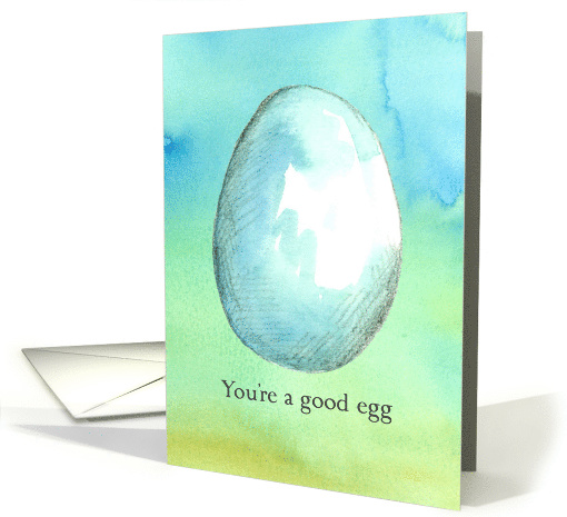 You're A Good Egg Friend Thank You card (1499210)