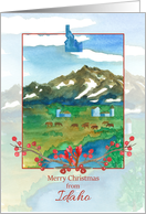 Merry Christmas From Idaho Mountain Ranch card