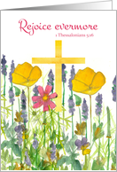 Congratulations Becoming Nun Bible Verse Flowers card