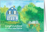 Congratulations New Home Country Farmhouse card