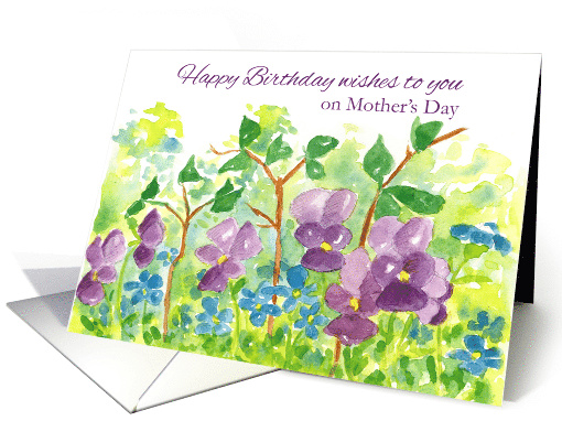 Happy Birthday Wishes To You on Mother's Day card (907933)