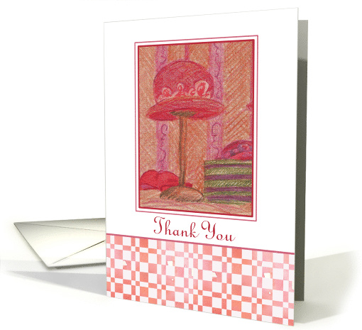 Thank You Your Kindness Is A Blessing Vintage Red Hat card (940297)